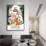 poster vintage br rox et rouky
