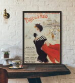poster saint malo vintage 2