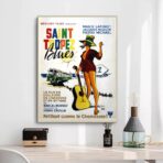poster saint tropez blues 2