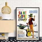 poster saint tropez blues 2