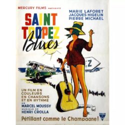 poster saint tropez blues 2