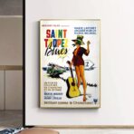 poster saint tropez blues 2