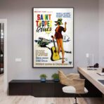 poster saint tropez blues 2