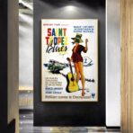 poster saint tropez blues 2