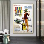 poster saint tropez blues 2