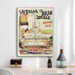 poster bagno vintage