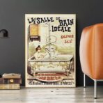 poster bagno vintage