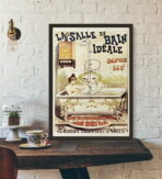 poster bagno vintage