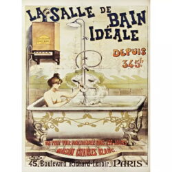 poster bagno vintage