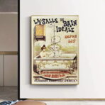 poster bagno vintage