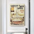 poster bagno vintage