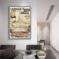 poster bagno vintage