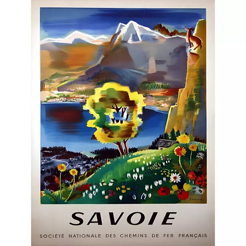 poster savoie vintage 2 poster savoie vintage 2
