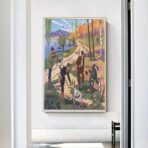 poster scuola caccia allusignolo