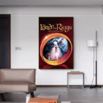poster vintage del signore degli anelli 1
