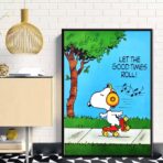 poster snoopy vintage 2