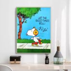 poster snoopy vintage 2