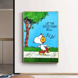 poster snoopy vintage 2