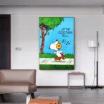 poster snoopy vintage 2