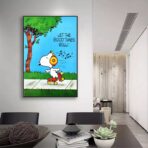 poster snoopy vintage 2