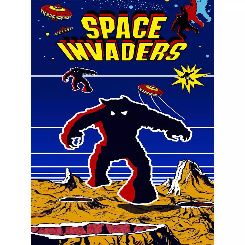 poster space invaders 2 poster space invaders 2