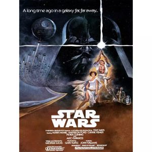 poster vintage di star wars 1