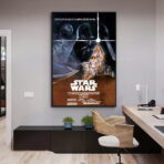 poster vintage di star wars 1