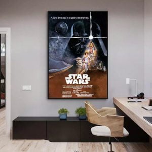 poster vintage di star wars 1