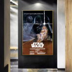 poster vintage di star wars 1