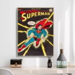 poster vintage di supereroi