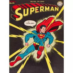 poster vintage di supereroi