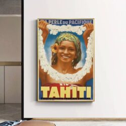 poster tahiti vintage 2