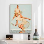 poster di tennis vintage 1