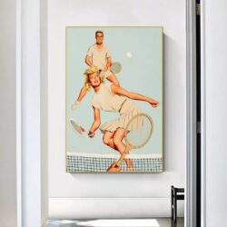 poster di tennis vintage 1