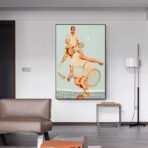 poster di tennis vintage 1