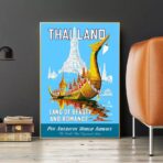 poster thailandia vintage
