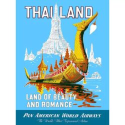 poster thailandia vintage
