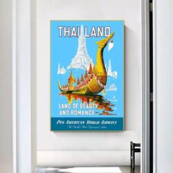 poster thailandia vintage