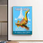 poster thailandia vintage