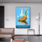 poster thailandia vintage