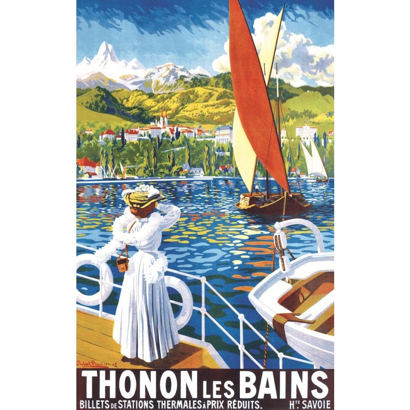 poster thonon les bains 2 poster thonon les bains 2