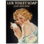 poster della toilette vintage 1