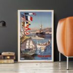 poster tolone vintage