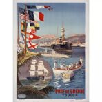 poster tolone vintage