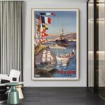 poster tolone vintage
