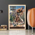 poster vintage del tour de france 1
