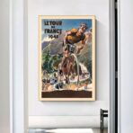 poster vintage del tour de france 1