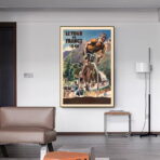 poster vintage del tour de france 1