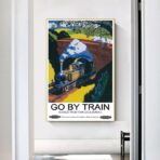 poster del treno vintage 1