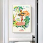 poster vintage tropicale